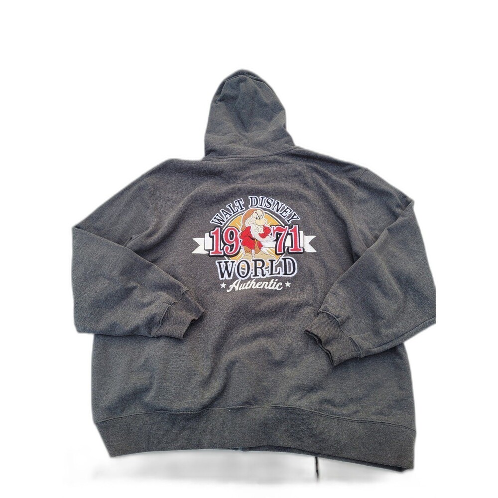 Grumpy Disney Parks zip hoodie Walt Disney World 1971